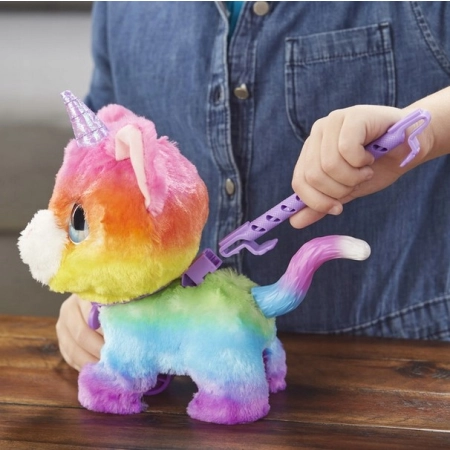 Interaktyw tęczowy kot- jednorożec FurReal Hasbro